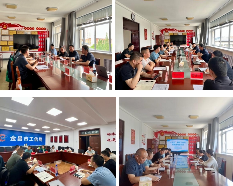 謀深謀實“十五五”規劃“三個重大”，我院邀行業專家參與座談——金昌市工信局組織企業座談會